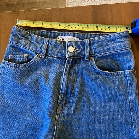 Zara wide leg high rise jeans - Picture 8 of 9